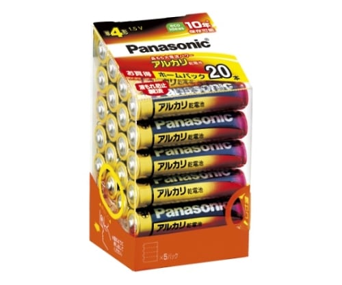 アルカリ乾電池　20本入　LR03XJ/20SH 1パック(20本入)