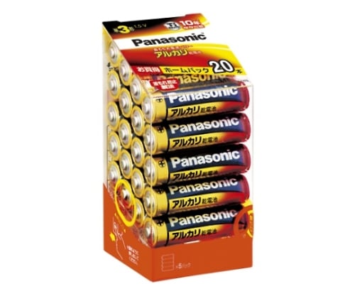 アルカリ乾電池　20本入　LR6XJ/20SH 1パック(20本入)