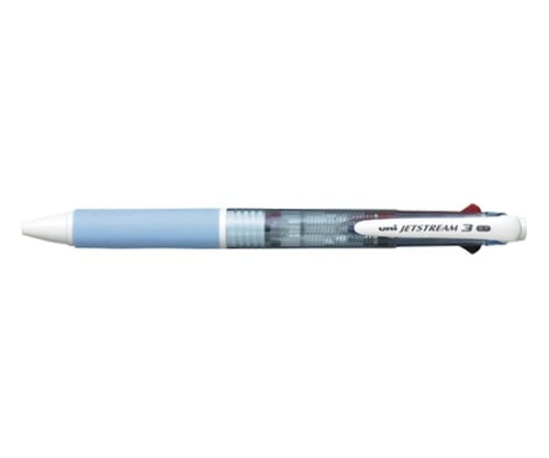 Jetstream 3-color ballpoint pen, light blue, 0.7mm, ink colors: black, red, blue, SXE3-400-07.8, 1 pen