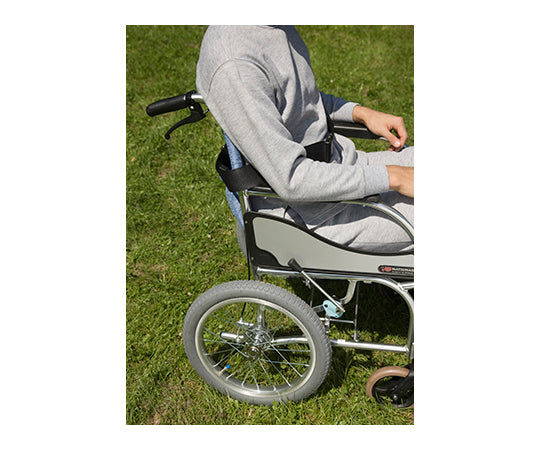 Wheelchair seat belt, back fixed type 4015 1 piece