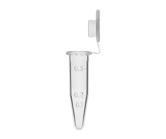 トレフ スタンダードキャップチューブ 0.5mL ナチュラル 1袋（500本入）　96.04625.9.01 1袋(500本入)