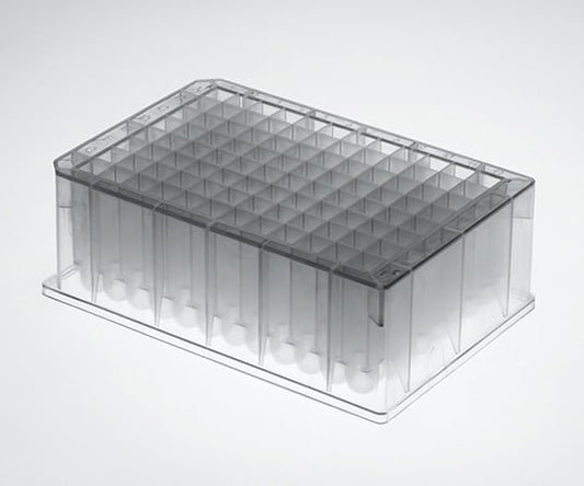 Treff Deep Well Plate, Square, 2.2mL, Sterilized, 1 set (4 pieces) 96.09971.9.01 1 set (4 pieces)