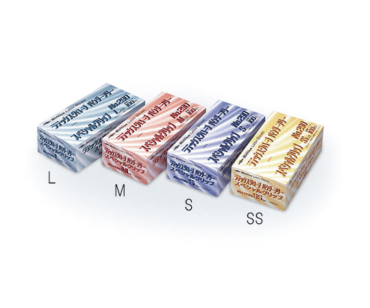 Latex Gloves No. 290 (powder-free) SS 1 case (100 gloves x 10 boxes) LH-M667-SS 1 case (100 gloves x 10 boxes)