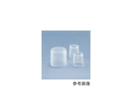 식물 배양용 캡(투명 타입, PP제) 림 무시험관 25mm용 50개 9988CAP25 1봉(50개입)