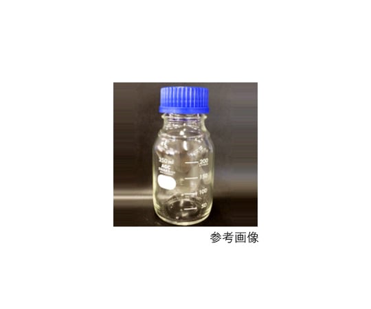 広口メジュームびん（青キャップ付）　500mL　1516/08D 1個