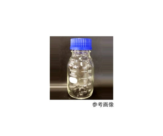 広口メジュームびん（青キャップ付）　500mL　1516/08D 1個