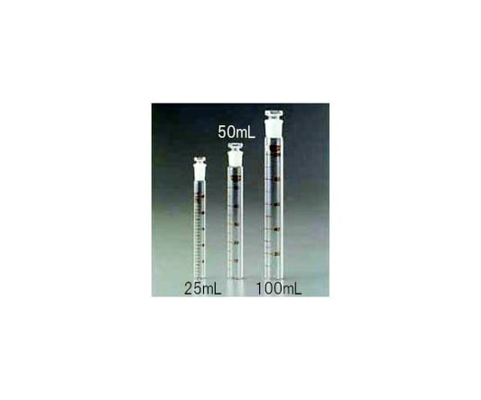 Color comparison tube with stopper (silver stain scale) 25mL 18×180mm COLOR-TUBE25S 1pc