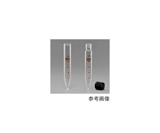 Centrifuge settling tubes, conical, with screw, cap, graduated, 10mL, 10 tubes, 8082CTF10, 1 box (10 tubes)