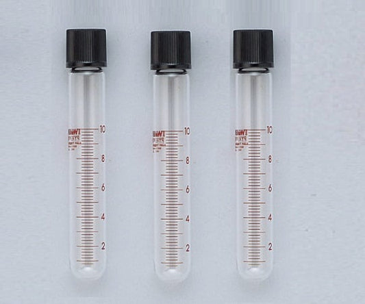 Centrifuge tubes, round bottom, with threads, graduated, with cap, 10mL, 10 tubes, 8482CTF10, 1 box (10 tubes)
