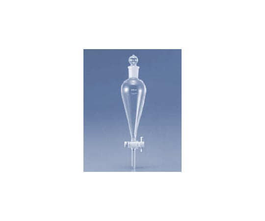 분액 로트(스키브형) 테플론 콕 부착 TS마개 200mL 2개 6402FS200R 1상자(2개입)