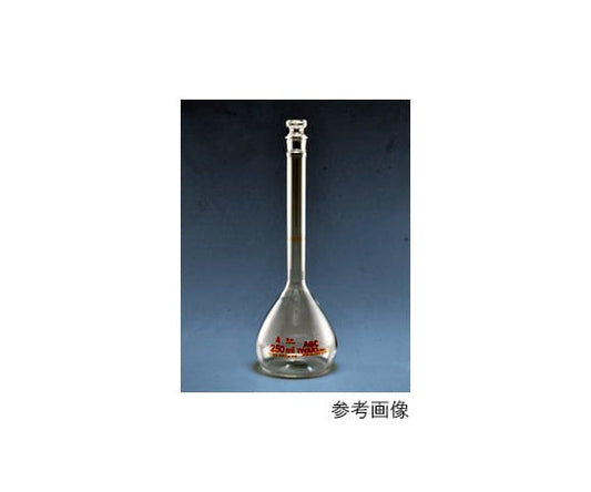 메스 플라스크(투명 슬라이딩 마개 부착) 100mL 1개 5640FK100C 1개