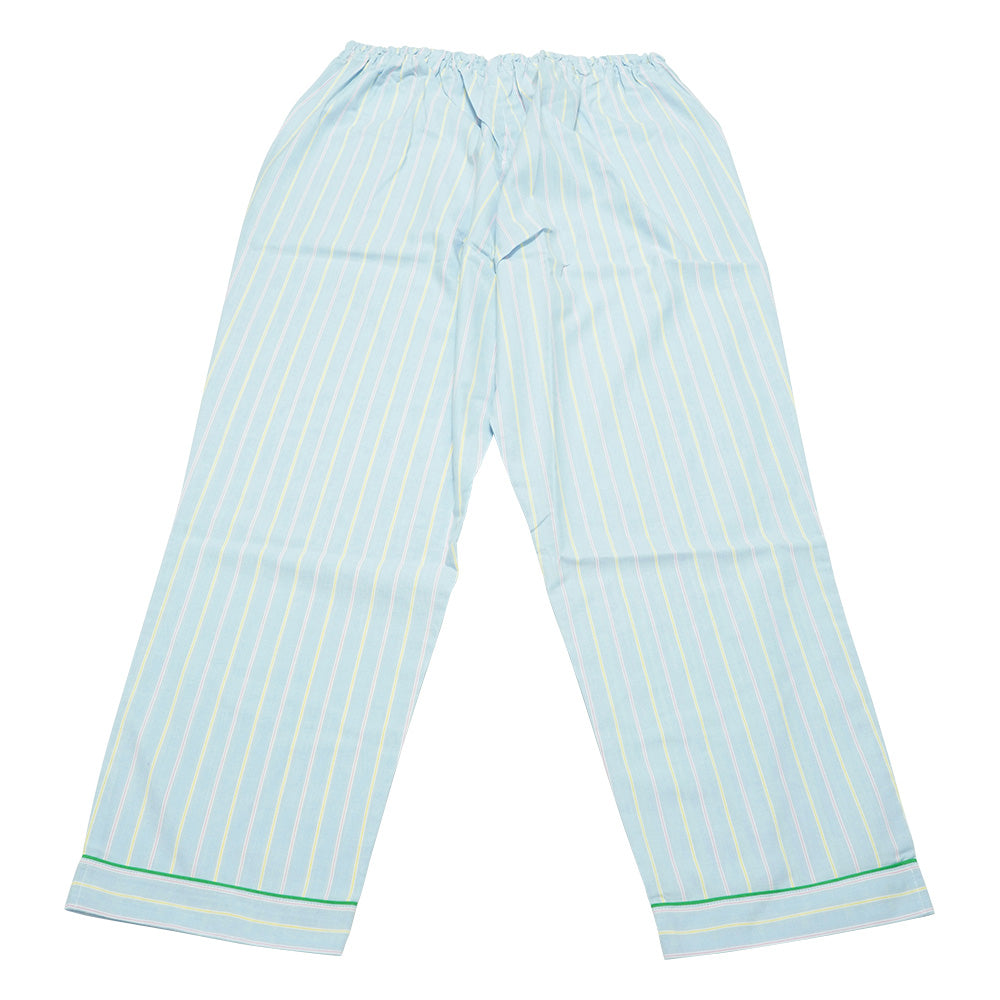 환자 의(슬랙스・남녀 겸용) 블루×그린 LL 286-98 LL 1장