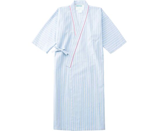 환자의 가운(남녀 겸용) 블루×네이비 3 L 289-98 3 L 1장