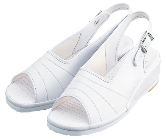 ナースサンダル　白　24.5cm　191-08 24.5cm 1足