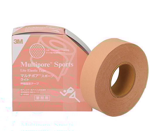 マルチポア(TM) スポーツライト伸縮固定テープ 50mm×33m　2723L-50 1巻/箱