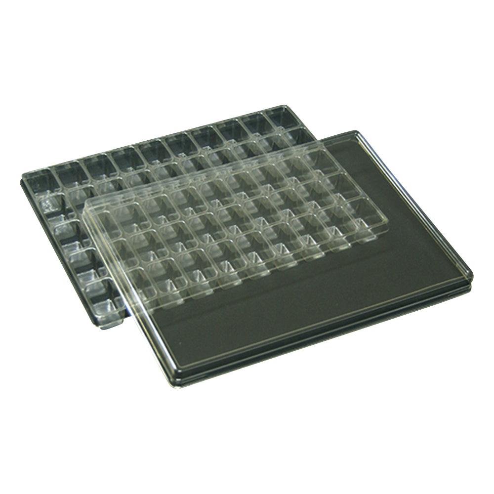 Sample storage tray, 5 pieces, 210 x 297 x 25 mm, 5 x 10 cells, T-001-50, 1 set (5 pieces)