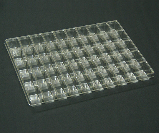 Sample storage tray, 3 pieces, 210 x 297 x 25 mm, 5 x 10 cells, T-001-50, 1 set (3 pieces)
