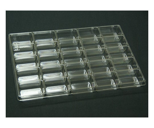 Sample storage tray, 5 pieces, 210 x 297 x 25 mm, 5 x 5 cells, T-002-25, 1 set (5 pieces)