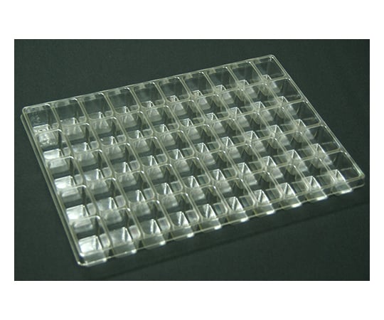 Sample storage tray, 5 pieces, 210 x 297 x 20 mm, 5 x 10 cells, T-011-50S, 1 set (5 pieces)
