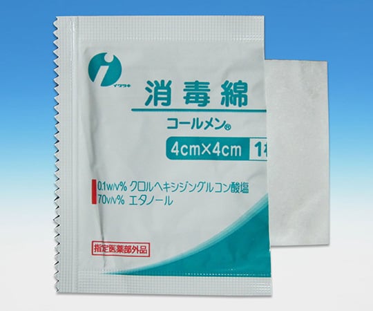 콜멘 4×4cm 200포 1상자(200장입) 004-40929 1상자(200장입)