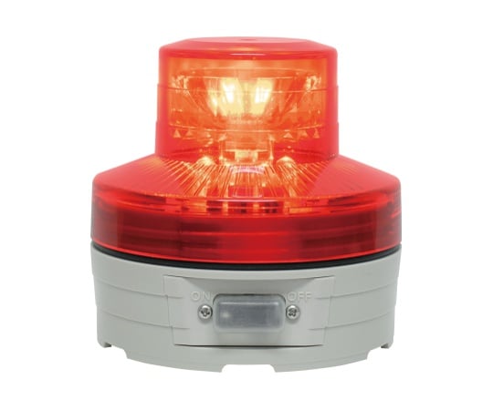 Battery-powered rotating light φ76 Nico UFO (red) Manual VL07B-003AR 1 piece