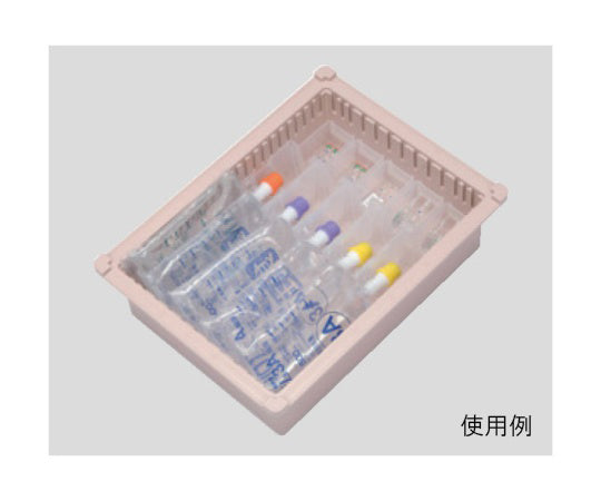 注射セットケース（W48×D169×H65mm）クリアホワイト　ST-3 1個