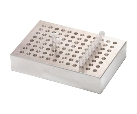 Aluminum block for 0.2mL PCR tubes 956-0296 1 piece