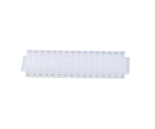 Tube stand 80 holes clear 2521-802C 1 piece