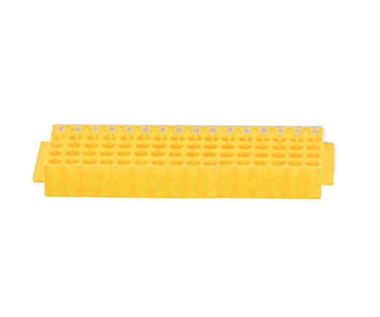 Tube stand 80 holes yellow 2521-802Y 1 piece