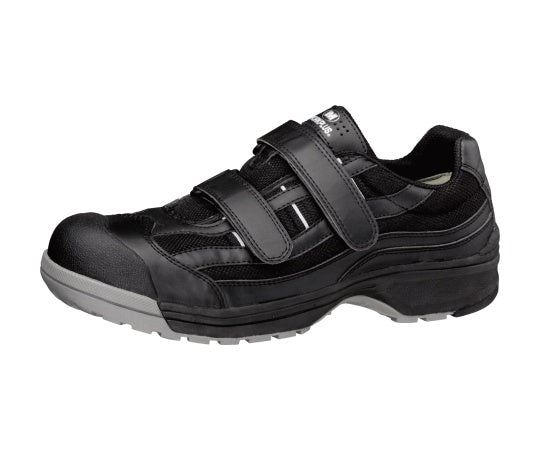 JSAA Class A certified sneakers with toe guard and wide resin toe cap MPN-905 27.5cm Black MPN-905-BK-27.5 1 pair