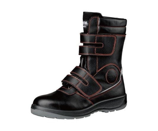 JSAA Class A certified high cut work shoes with toe caps, Velcro type DSF-35 26.5cm DSF-35-26.5 21250803 1 pair