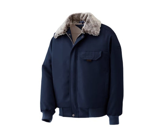 防寒作業服 ソフトパイロトジャンパー ネイビー 5L　M4057-UE-5L 1枚