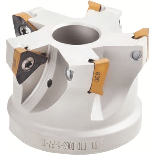 イスカル　ヘリ３ミル　フェースミル　ＨＭ３９０　ＦＴＤ−１５　HM390 FTD D080-5-25.4-15　1 本