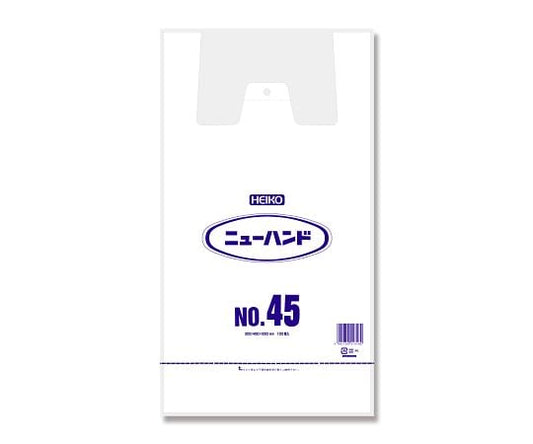 HEIKO レジ袋 ニューハンド ハンガータイプ No.45 100枚　006645901 1パック(100枚入)