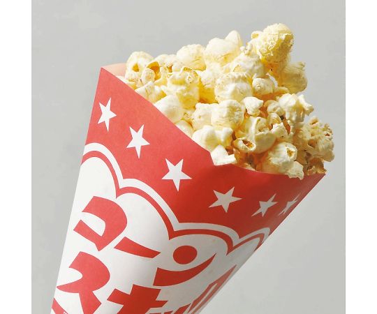 スナック包材 ポップコーン袋 S 100枚　004738206 1パック(100枚入)