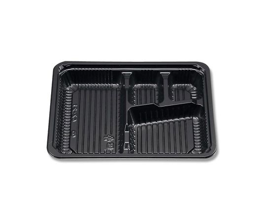 弁当容器 新CZ-21 BS黒本体 50枚　004406670 1パック(50枚入)