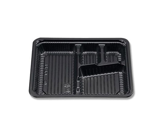 弁当容器 新CZ-21 BS黒本体 50枚　004406670 1パック(50枚入)