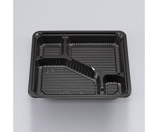 弁当容器 新CZ-22 BS黒本体 50枚　004406672 1パック(50枚入)