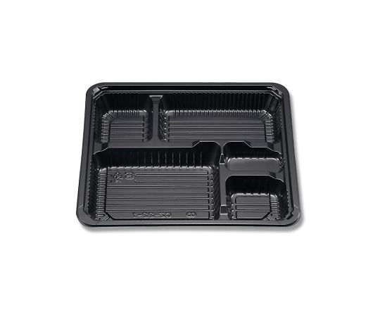 弁当容器 新CZ-22-1 BS黒本体 50枚　004406674 1パック(50枚入)