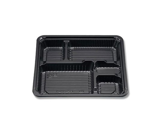弁当容器 新CZ-22-1 BS黒本体 50枚　004406674 1パック(50枚入)