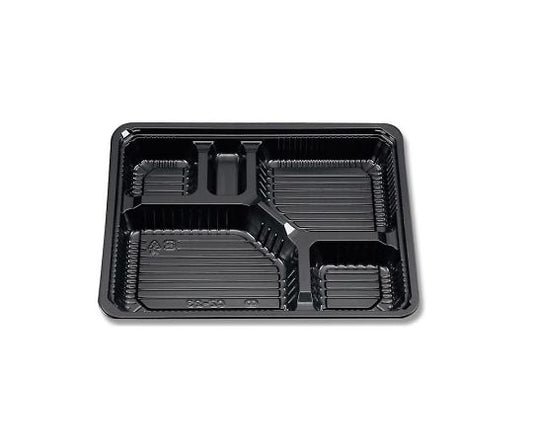 弁当容器 新CZ-23 BS黒本体 50枚　004406675 1パック(50枚入)