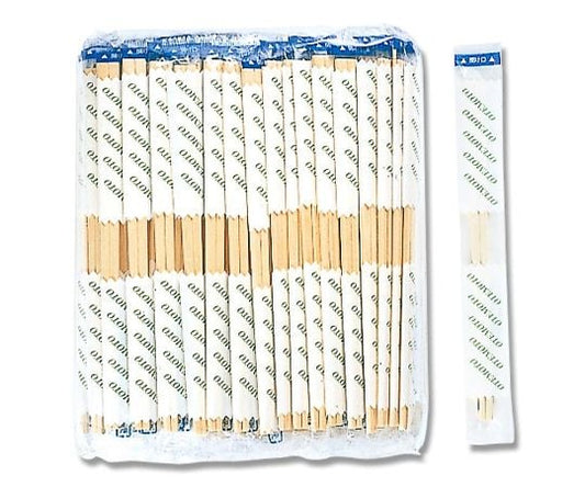 Disposable chopsticks, sealed in a plastic bag, Genroku chopsticks, Otemoto 100 pairs, 004636523, 1 pack (100 pieces)