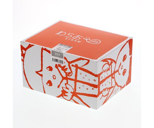 タピオカストロー 10×21 クリア 200本 (個包装なし)　004712915 1箱(200本入)