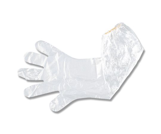 ポリエチロング手袋　50枚　004711860 1箱(50枚入)