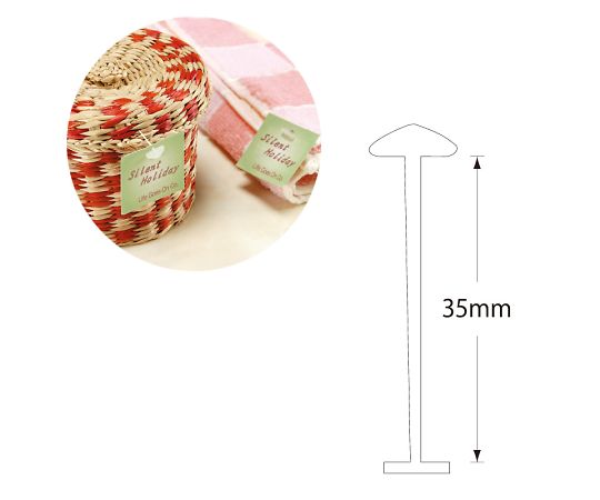 HEIKO Tag Pin Standard (S Type) 35mm 10,000 pieces 003736402 1 box (10,000 pieces)