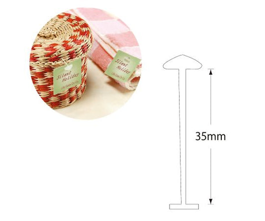 HEIKO タグピン スタンダード(Sタイプ) 35mm 10000本　003736402 1箱(10000本入)