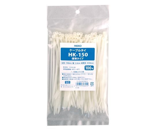 HEIKO Cable Tie HK-150 100 pieces 003739212 1 pack (100 pieces)