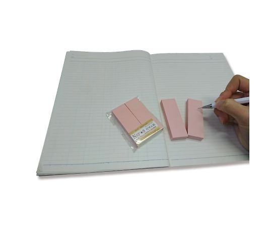 NSF-12T. 스티커 메모지 75×25 P 100매×2 007597570 1팩