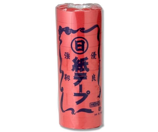 HEIKO String Paper Tape Red 10 Rolls 001530102 1 Pack (10 Rolls)