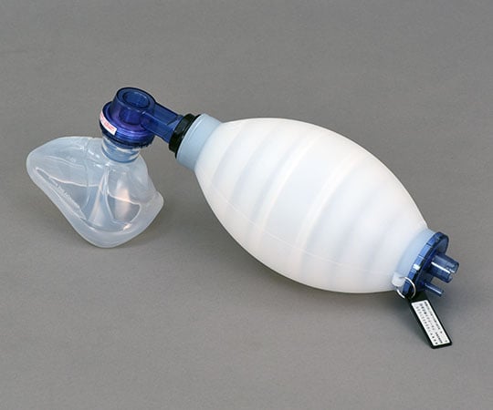 Blue Cross Silicone Resuscitator for Adults, Large, ABW-01, 1 set